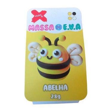 Imagem de Massa Eva Pote C/4 Cores 28g Abelha - Make X