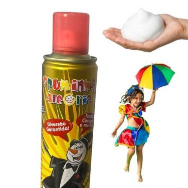 Imagem de Espuma Spray Neve Artificial 400ml – Espuminha da Alegria para Festas, Carnaval, Aniversários e Eventos – Diversão Garantida, Seguro para Brincadeiras, Ideal para Crianças e Adultos
