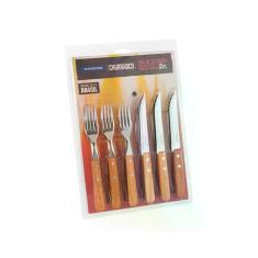 Jogo de Talheres Tramontina Dynamic Inox 12 peças, Natural, 12