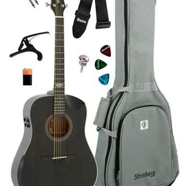 Imagem de Violão Strinberg Galaxy Sd301-hcr Tos Com Bag + Acessórios