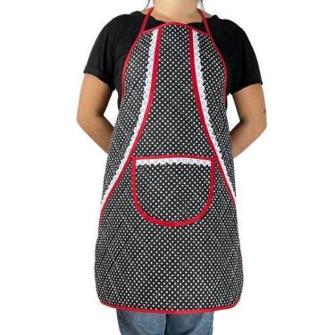 Imagem de Avental De Cozinha Grande Poá - Recanto da Costura
