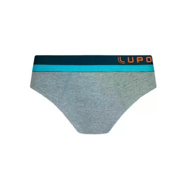 Imagem de Cueca Slip Infantil Lupo 00361-002 Sem Costura Algodão T. P/G, G, 8820