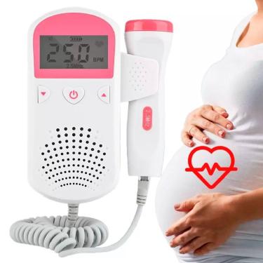 Imagem de Monitor cardíaco fetal portátil com tecnologia avançada para grávidas