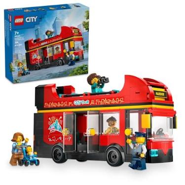 Imagem de LEGO City Great Vehicles Ônibus Panorâmico Vermelho 60407