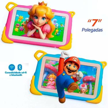 Imagem de Tablet Infantil Para Estudo E Diversão Presente Dia Das Crianças Para