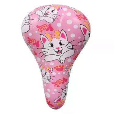 Imagem de Banco Selim Infantil Gatinha Kat c/ Carrinho Aros 12 16 e 20 Kalf