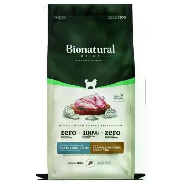 Imagem de Bionatural Prime Cães Adultos Castrados Raças Médias E Grandes Frango 