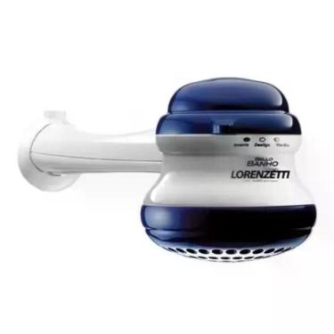 Imagem de Chuveiro Loren Bello Ultra Com Cano Lorenzetti Azul 5500w 110V