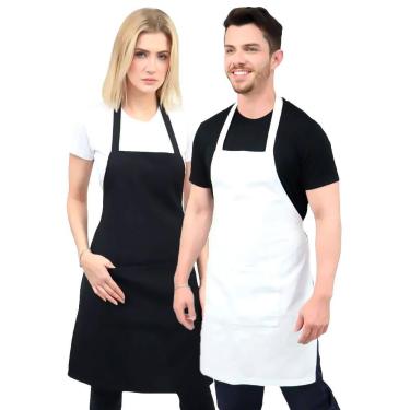 Imagem de Avental Oxford Cozinha com Bolso - DEMORGAN, Chumbo, UN