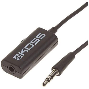 Imagem de Controle De Volume Koss Vc20 Adaptador Porta Pro 3.5mm P2 x p2