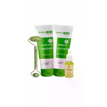Imagem de Kit Limpeza Facial Antioleosidade Com Massageador - Congratulations St