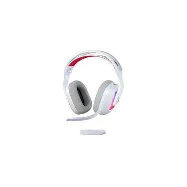 Imagem de Headset Gamer Sem Fio Logitech G Astro A20 X LIGHTSPEED, Bluetooth, RGB LIGHTSYNC, PLAYSYNC AUDIO, PS5, Xbox, Switch e PC, Branco - 939-002252