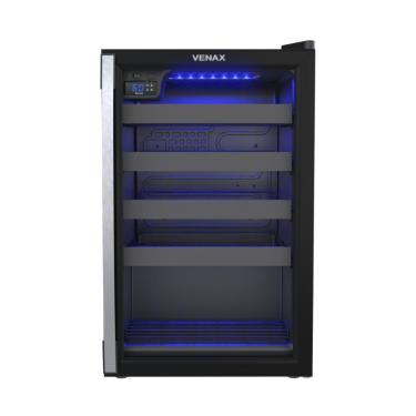 Imagem de Adega de Vinhos Venax 24 Garrafas Piubella Preto 127V