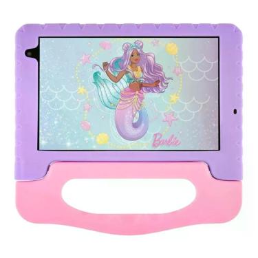 Imagem de Tablet Barbie NB434 8" 4GB 64GB Octa Core Wi-Fi Rosa Multilaser
