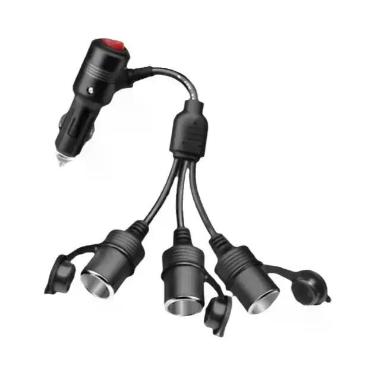 Imagem de Adaptador Universal De Acendedor De Cigarros Para Carro De 20cm Com In