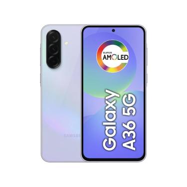 Imagem de Smartphone Samsung Galaxy A36 5G Violeta 128GB 6GB RAM Tela Super AMOL