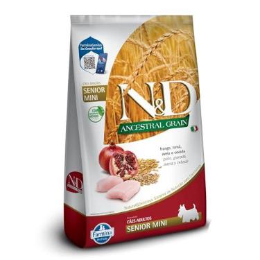 Imagem de N&D ANCESTRAL Nd Ancestral Can Frango Senior Mini 0 8Kg