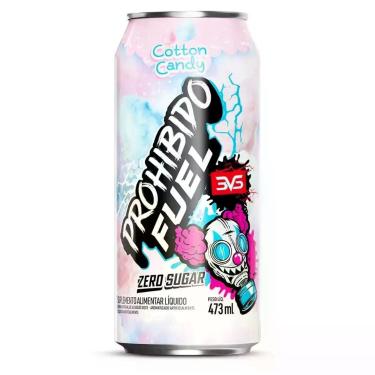 Imagem de Prohibido Fuel Pré-Treino Drink (473ml) - Sabor: Cotton Candy - 3VS