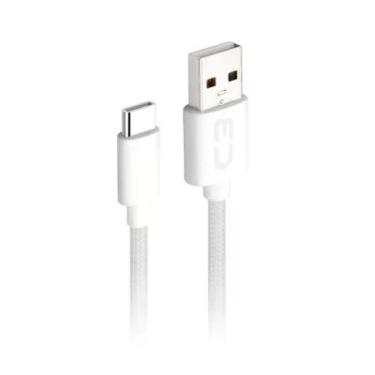 Imagem de Cabo Usb C3tech Cb-c21wh Usb 2 Metros 2a - Branco