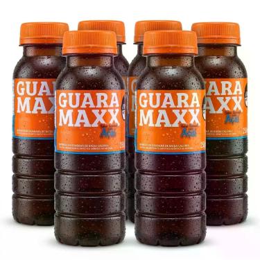 Imagem de Kit 6 Guaraná com Açaí Guara Maxx Zero 250ml Sem Açúcar - Maxx Bebidas