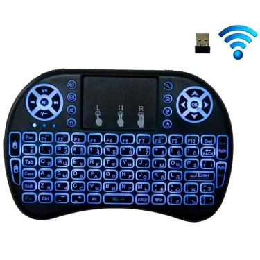 Imagem de Teclado Mini Com Controle Remoto E Mouse Ideal Tv E Notebook - Bivena