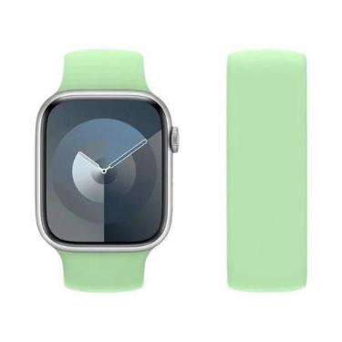 Imagem de Pulseira De Silicone Solo Loop Para Apple Watch De 44mm 45mm 46mm 49mm