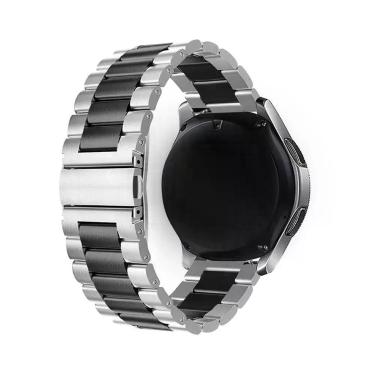 Imagem de Pulseira Relogio Smartwatch Smartband Band Aço Inox 3 Elos