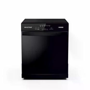 Imagem de Lava Louças 8 Serviços Brastemp BLF08AE, Preto, 110V