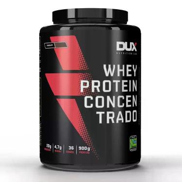 Imagem de Whey Protein Concentrado - Pote 900g Dux Nutrition, Butter Cookies