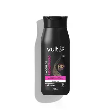 Imagem de Vult Cosméticos Shampoo Choque Reconstrução Bioqueratina Niacinamida S