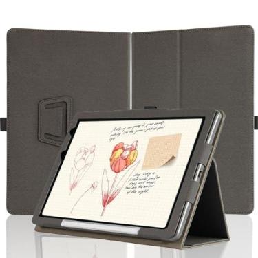 Imagem de [NSFN] Capa para tablet XPPen Magic Note Pad, XPPen Capa protetora para notebook digital de 11 polegadas com pulseira portátil de couro sintético premium com função de suporte