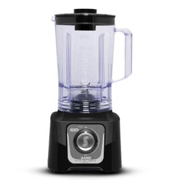 Imagem de Liquidificador Arno Powermax Comfort Control 1200W LN79, Preto, com 4 Lâminas Powelix, Tecnologia de Controle Contínuo de Velocidades e Limpeza Fácil, 220V
