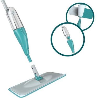 Imagem de Mop Spray FIT com reservatório 365ml, Borrifa Limpa e Seca , MOP0556, Flash Limp - Verde