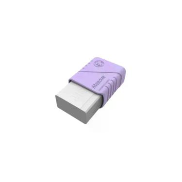 Imagem de Borracha Mercur TR 18 com Capa Protetora Tons Pastel para Uso Escolar e Profissional Unidade Lilás