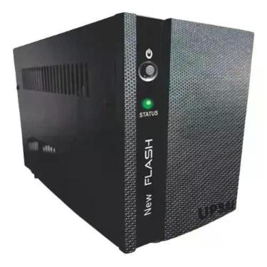 Imagem de Nobreak New Flash 700VA Bivolt/115V 1 Bateria 30 Min - Upsai - Intelbr