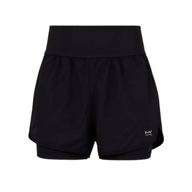 Imagem de Shorts Run Nay Sport SH31 Feminino Com Bolso Interno Dry Poliamida T. 