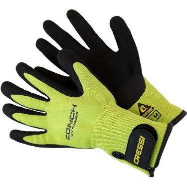 Imagem de Luva para Mergulho Cressi Conch Dyfiber - (Azul) - (Br-s/Us-s/Eu-2) - M Verde