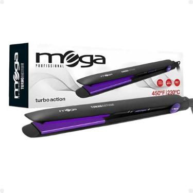 Imagem de Prancha de Cabelo Turbo Action 450°F / 230°C Patins Ceramico Bivolt - Mega
