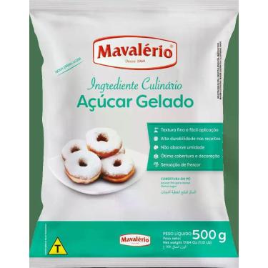 Imagem de AÇUCAR CONFEITEIRO MAVALERIO 500g BASE GELADO - Mavalério