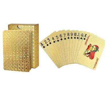Imagem de Kit Baralho Poker Premium Jogo De Cartas Impermeável - Joker Plus, Dou