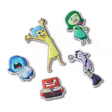 Imagem de Jibbitz Pixar Divertida Mente Pack Com 5 Peças UNICO - CROCS, Unico, U