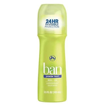 Imagem de Desodorante Roll-On Ban Powder Fresh, Transparente, Miami, 103 ml