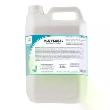 Imagem de MLD Floral Spartan 5 Litros Desinfetante Banheiro Concentrado, 5 Litro