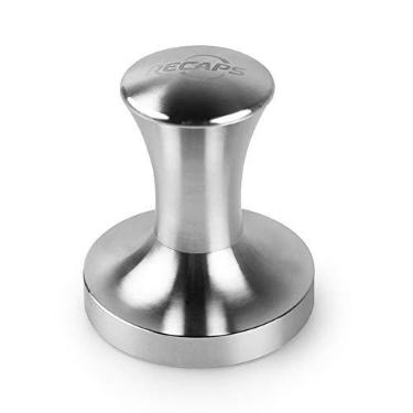 Imagem de RECAPS Ferramenta de enchimento de café expresso de aço inoxidável compatível com filtros recarregáveis reutilizáveis da máquina Dolce Gusto de 41,8 mm