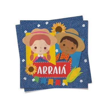 Imagem de Guardanapo de Papel Quadrilha Junina - 20 Unidades - Carber