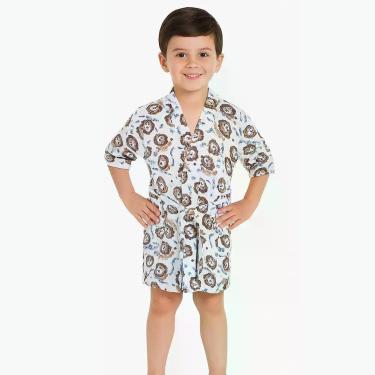 Imagem de Roupão Infantil Malha Felpuda Com Capuz 230g-m² Bene Casa