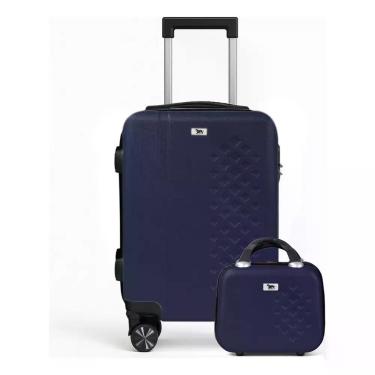 Imagem de Kit Mala de Viagem Bordo 18 e Frasqueira 12 Polegadas 10kg Padrão ANAC