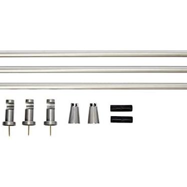 Imagem de Kit Varão 3, 00 M Belchior Uniq Aço 28 Mm