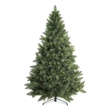 Imagem de Árvore de Natal Com Lindos Galhos Exclusiva Super Cheia Grande Luxo Decoração de Natal (1,80) (2,10) (2,40 Cms) (1,80 CMS - 850 FOLHAS)