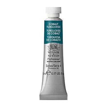 Imagem de Tinta Aquarela Winsor & Newton Profissional Tubo 5ml S4 190 Cobalt Turquoise